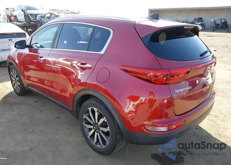2017 Kia Sportage Ex z USA, uszkodzony, nr VIN KNDPN3AC7H7240658